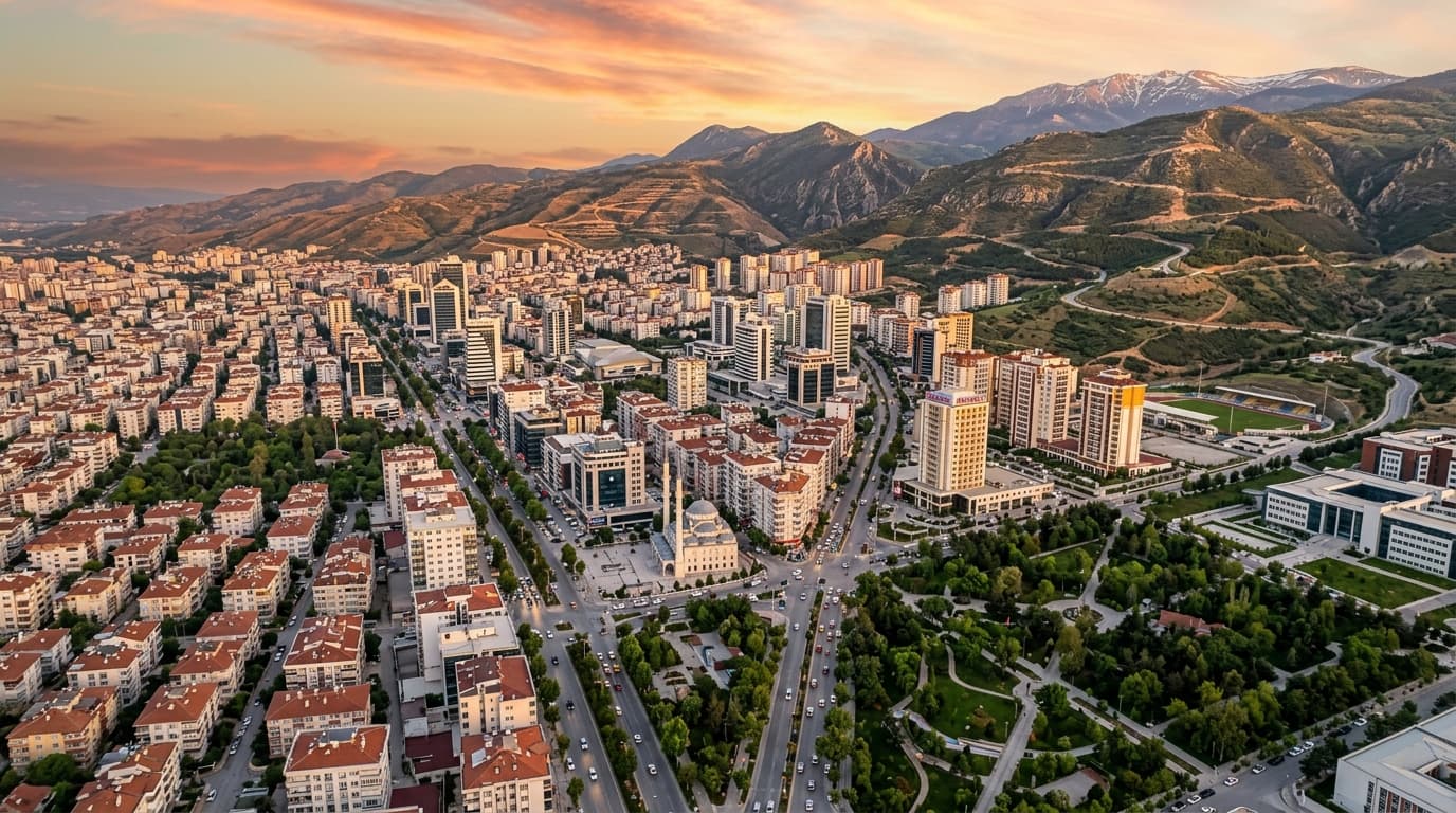 Denizli Gayrimenkul Şehir Panoraması